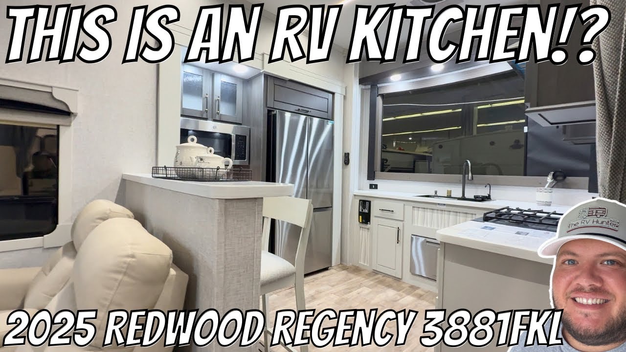 2025 Redwood Regency 3881FKL | LUXURY Front Kitchen Destination RV