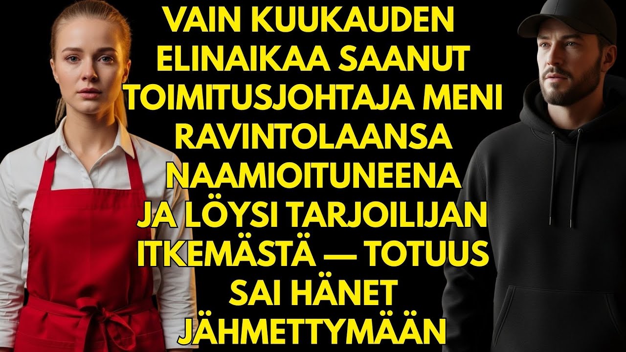 CEO:lla 1kk elinaikaa menee ravintolaan naamioituneena ja löytää itkevän tarjoilijan—totuus jäädytti