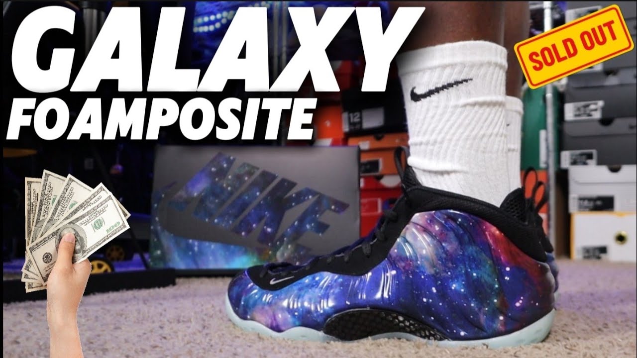 WATCH BEFORE YOU BUY! Nike Foamposite One Galaxy Unboxing & On Feet Review w/Sizing tips👟🔥