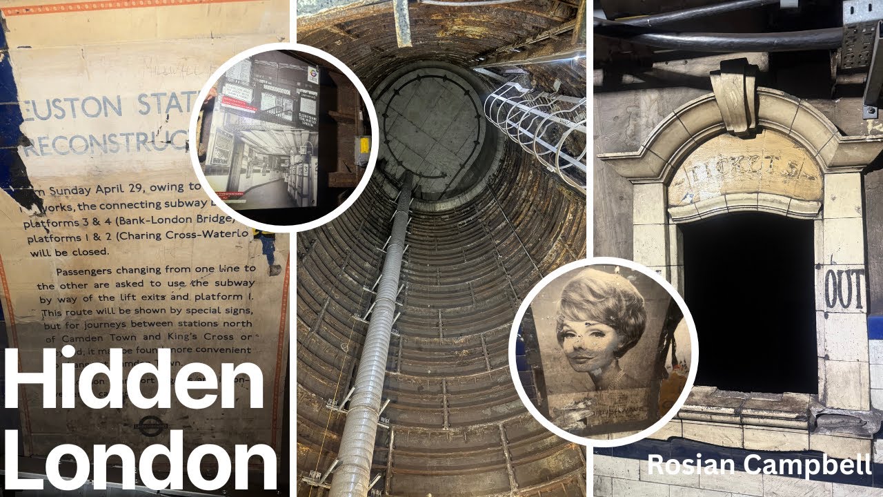 Spend The Day With Me | Hidden London - The Lost Tunnels | Rosian Campbell.
