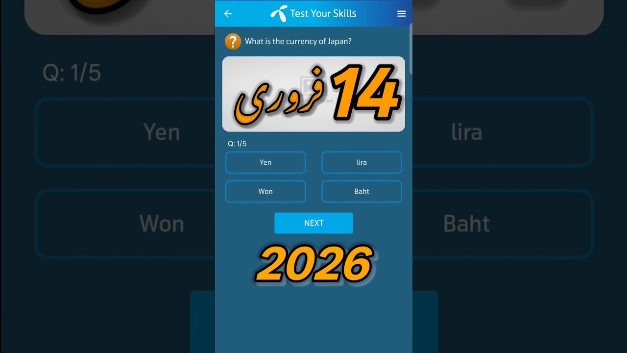 14 February 2026 Questions and Answers | My Telenor Today Questions | Telenor Questions Today