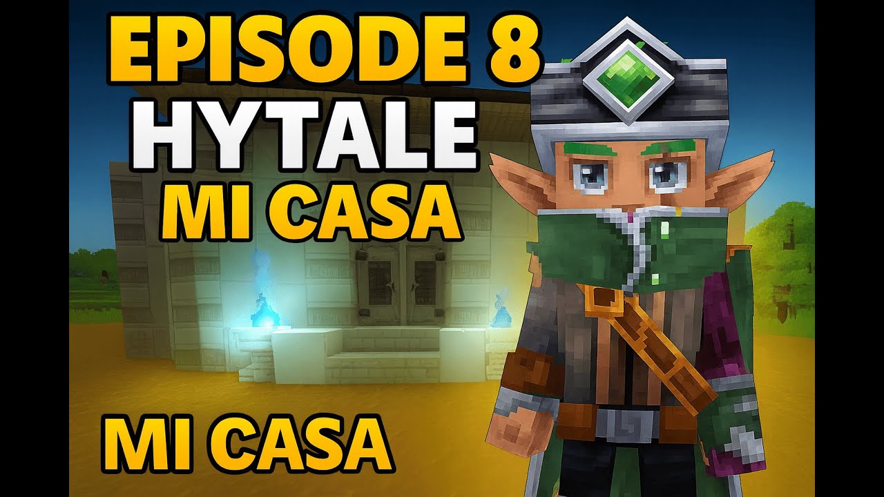 Episode 8 Building my first Home in Hytale