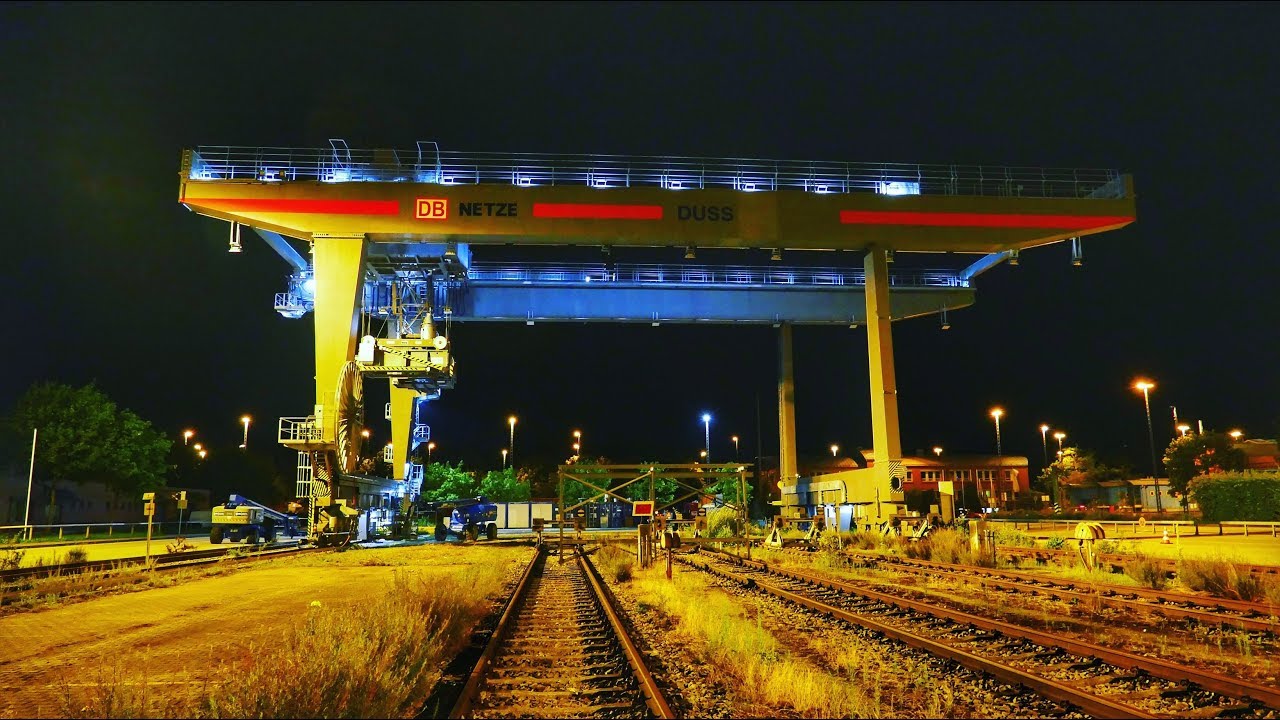 *Spezial* - Fotosafari Teil 6 - Nächtlicher Betrieb am Containerterminal München Riem