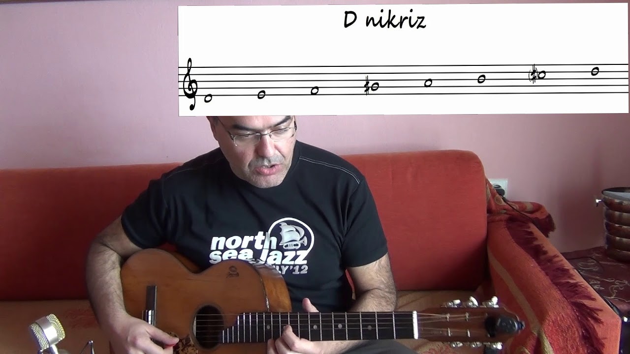 Apostolos Apostolidis greek folk guitar 1st lesson