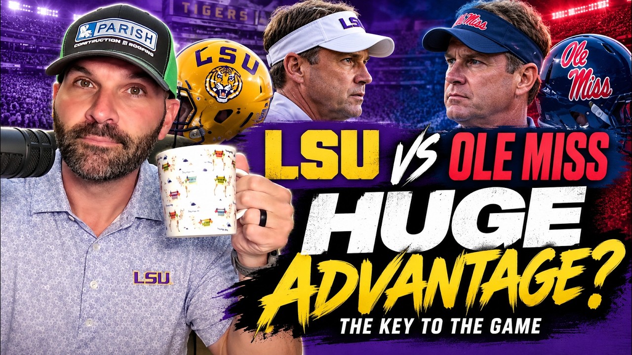 У LSU ОГРОМНОЕ преимущество перед Ole Miss