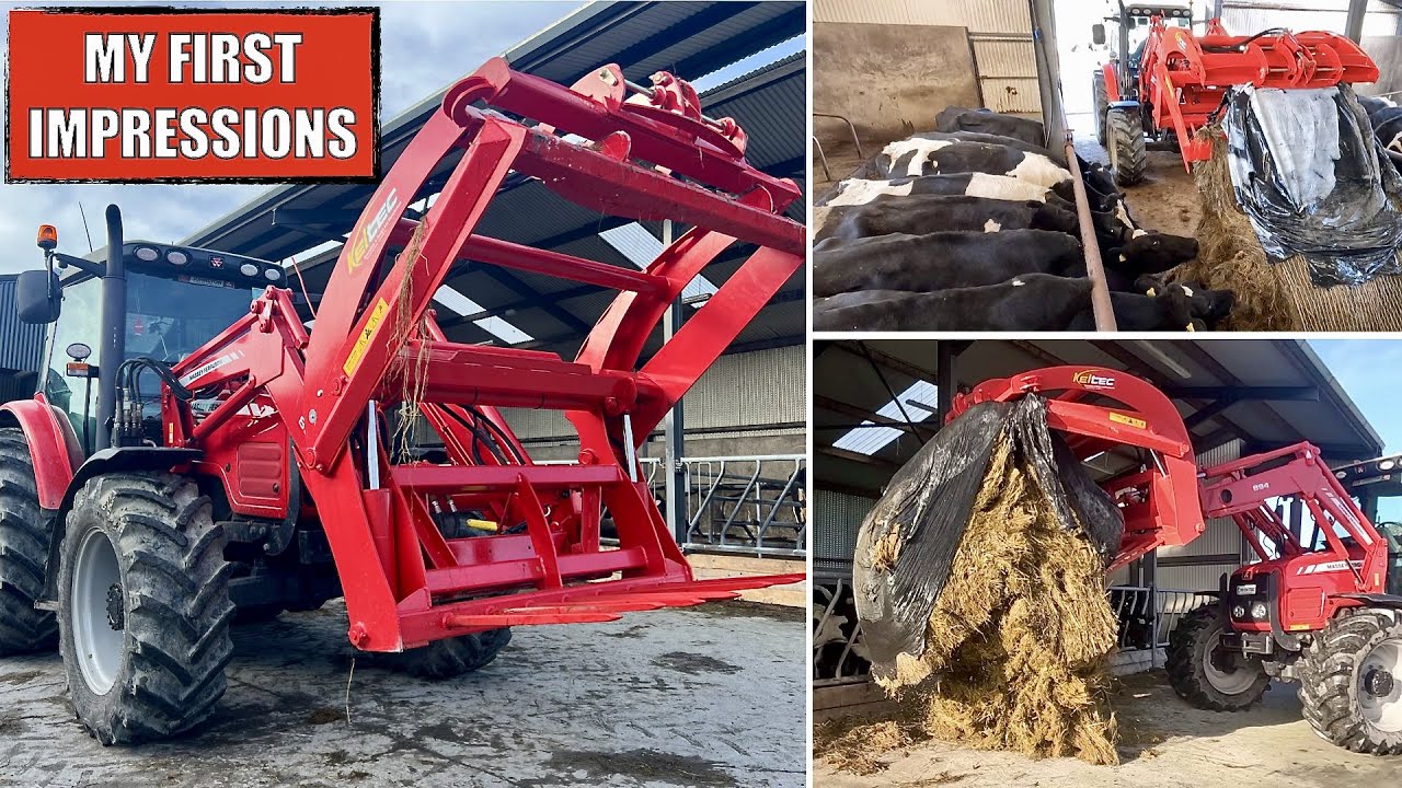 KELTEC BALE SHEAR ON DEMO | FARMERS FIRST IMPRESSIONS