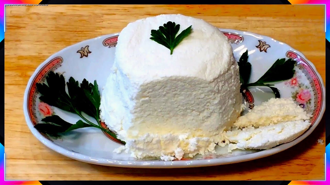 Domowy Biały Ser ze Zdrowego Mleka (Homemade White Cheese from Healthy Milk)