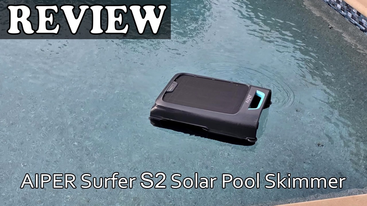 AIPER Surfer S2 Solar Pool Skimmer Review - Is It Worth It?