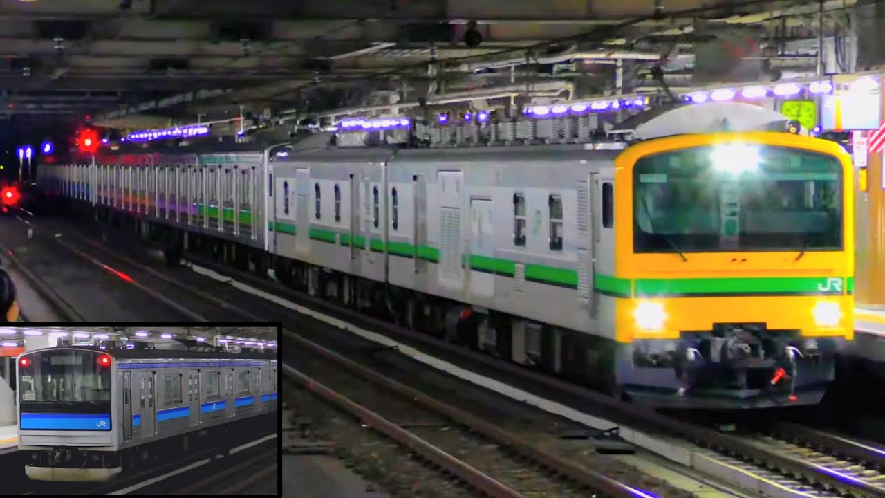 #052【JR東】205系センM5+M11編成  廃車回送 ／ 仙石線205系が関東に！ 役目を終えE493系に牽引され秋田総合車両センターへ配給輸送 (2025/12/17)