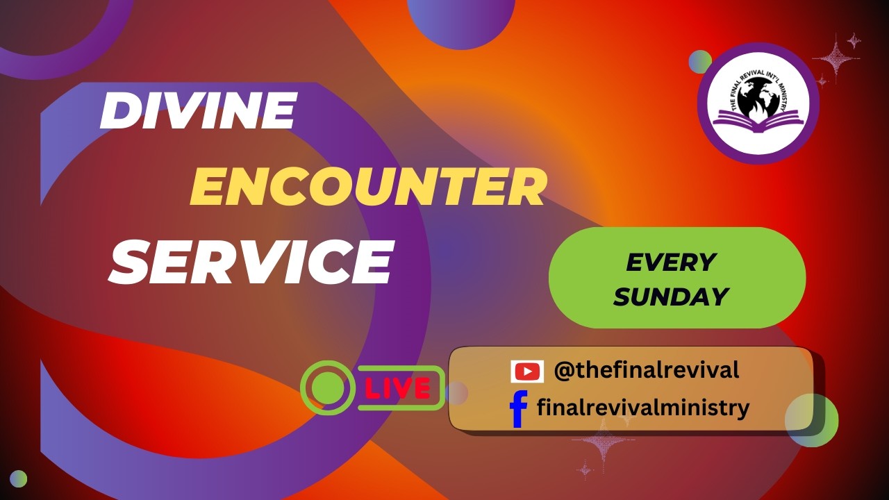 DIVINE ENCOUNTER || SUNDAY SERVICE  || 15/03/2026