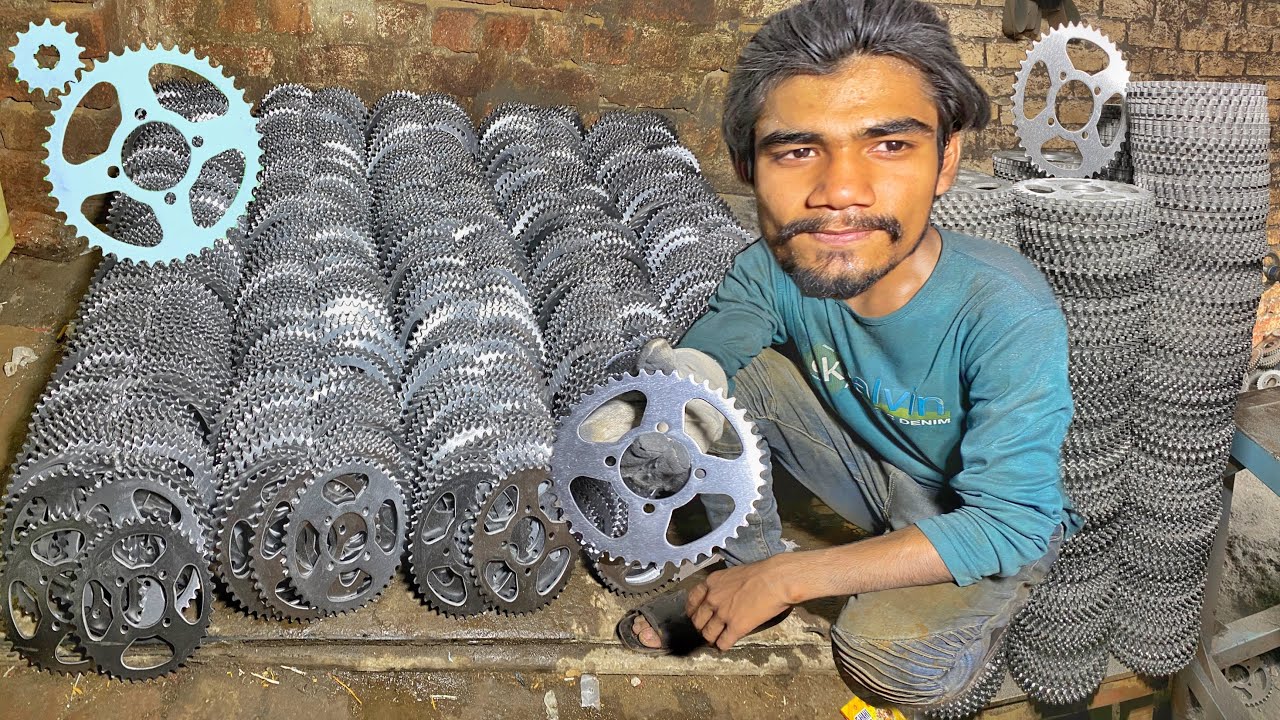 Motorcycle Sprocket Production in Pakistan | Rear sprocket