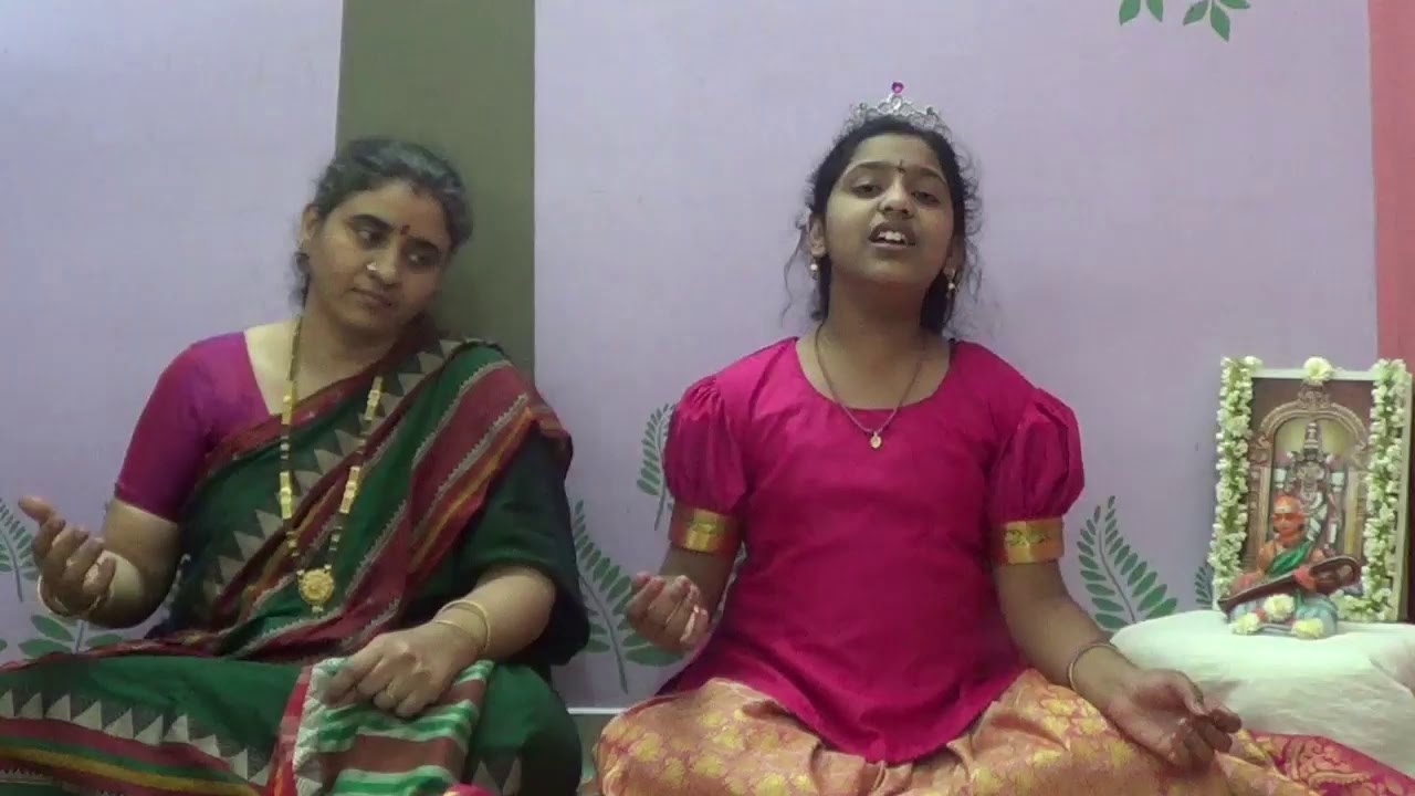 Marakatavallim - Kambhoji - Muthuswamy Dikshithar - Duddu Karthika Manaswini & Dr. Duddu Radhika
