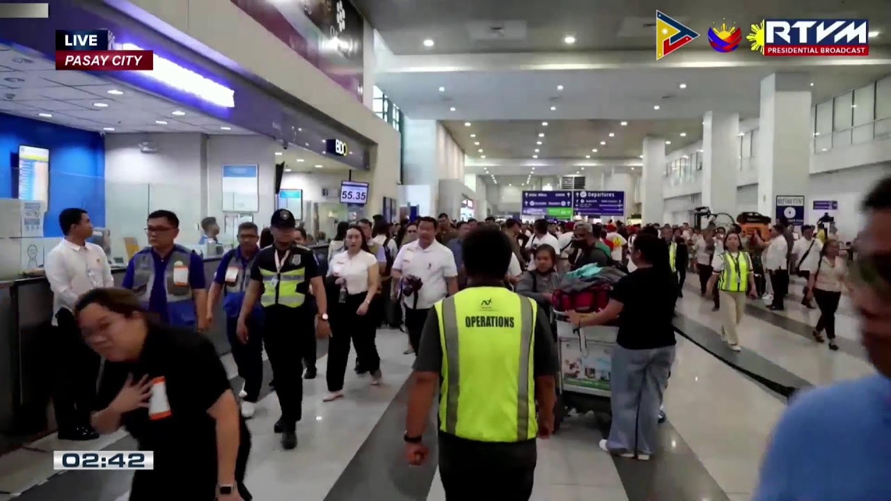 PBBM conducts inspection of the newest facilities at the NAIA Terminal 3 | 3 June 2025