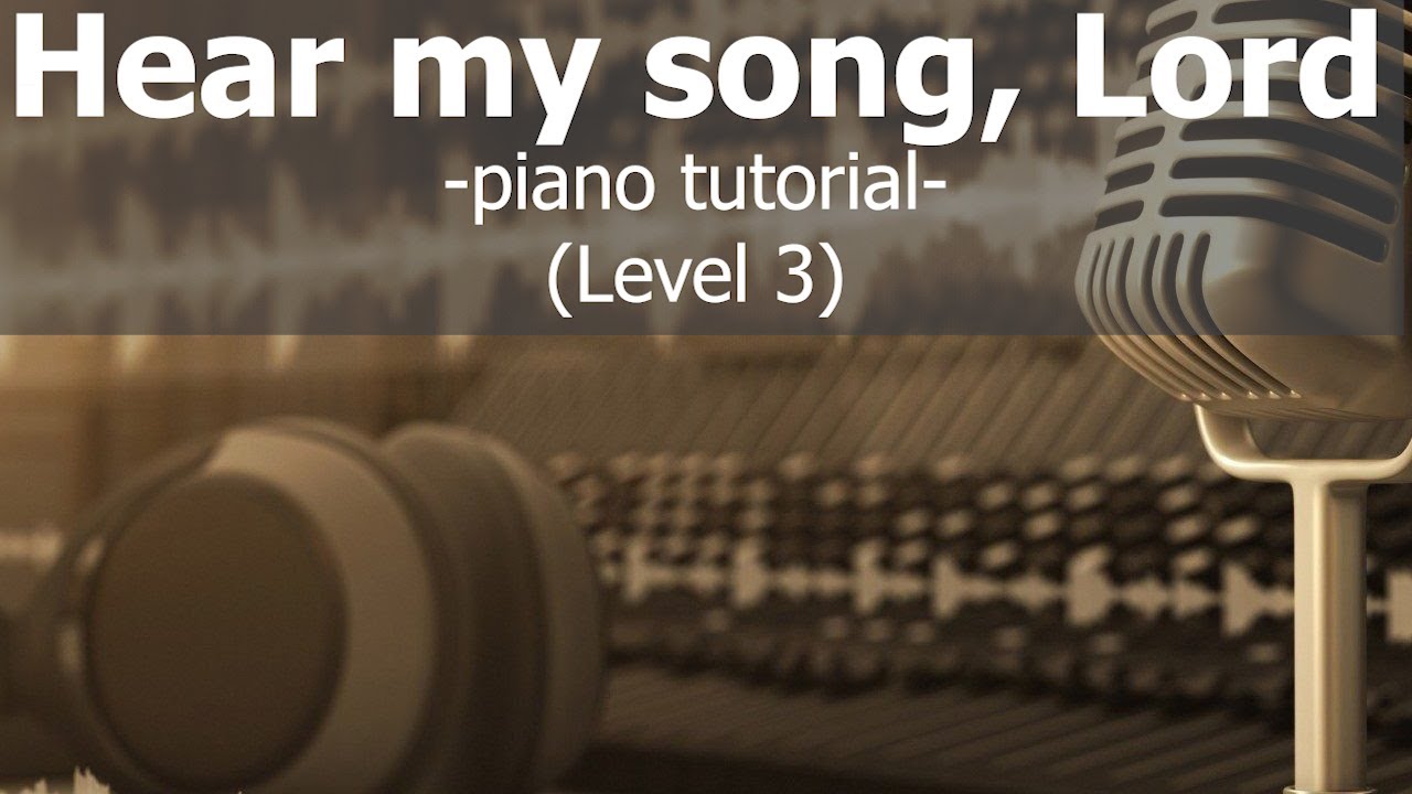 Hear My Song Lord - Gaither Vocal Band | MEDIUM PIANO TUTORIAL + SHEET MUSIC by Andantino