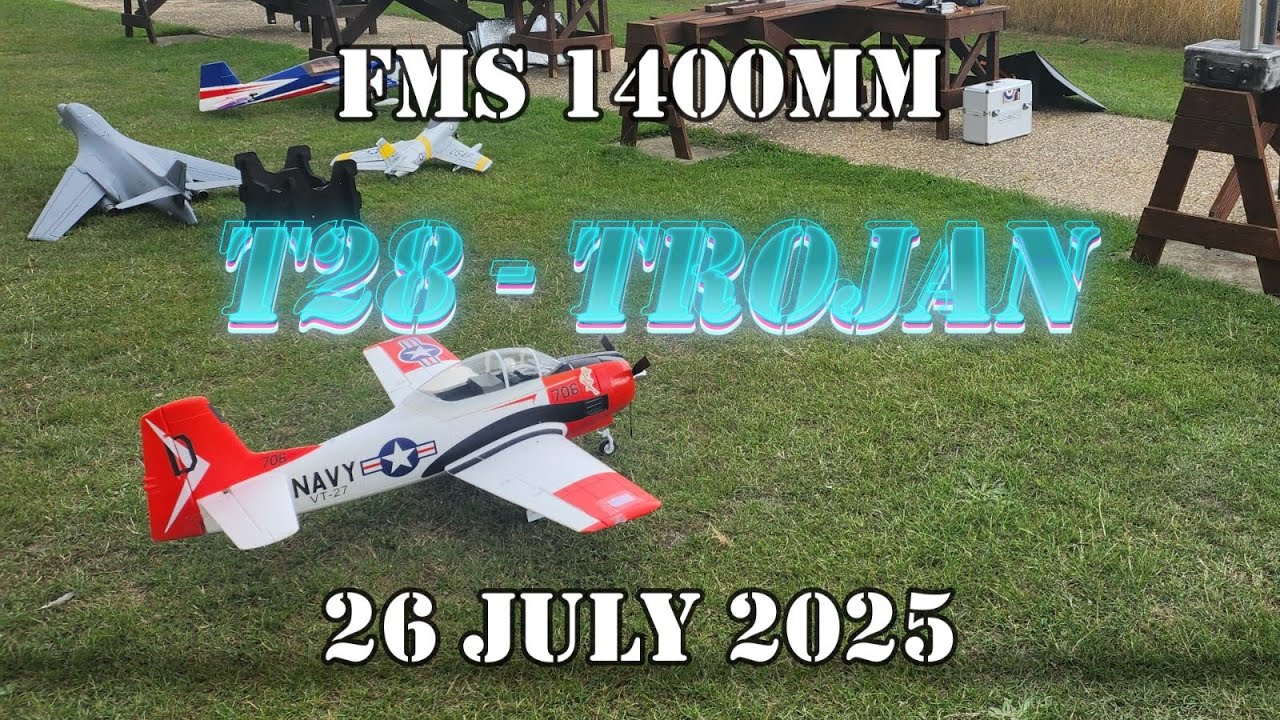 FT Flying Session 9/2025 -  FMS 1400mm  - T28