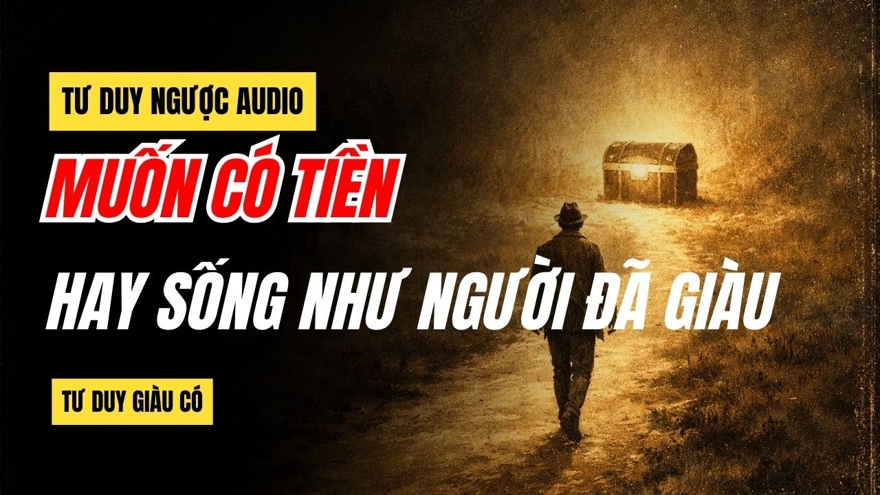 Muốn có tiền, hãy sống như người đã giàu | TƯ DUY NGƯỢC AUDIO