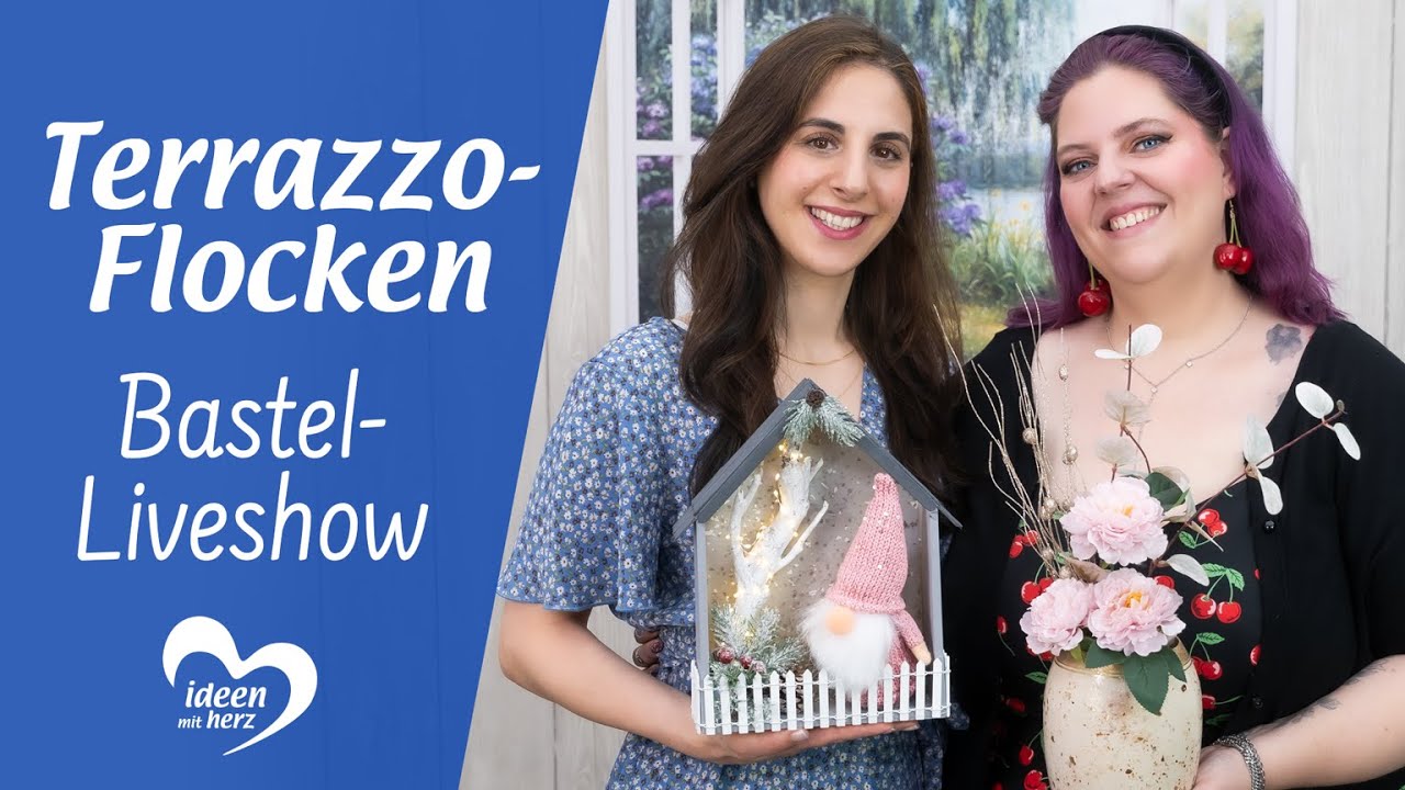 Terrazzo-Flocken - Bastel-Liveshow (12.08.2024)