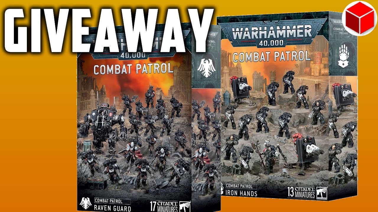 We're Giving Away TWO Space Marine Combat Patrols