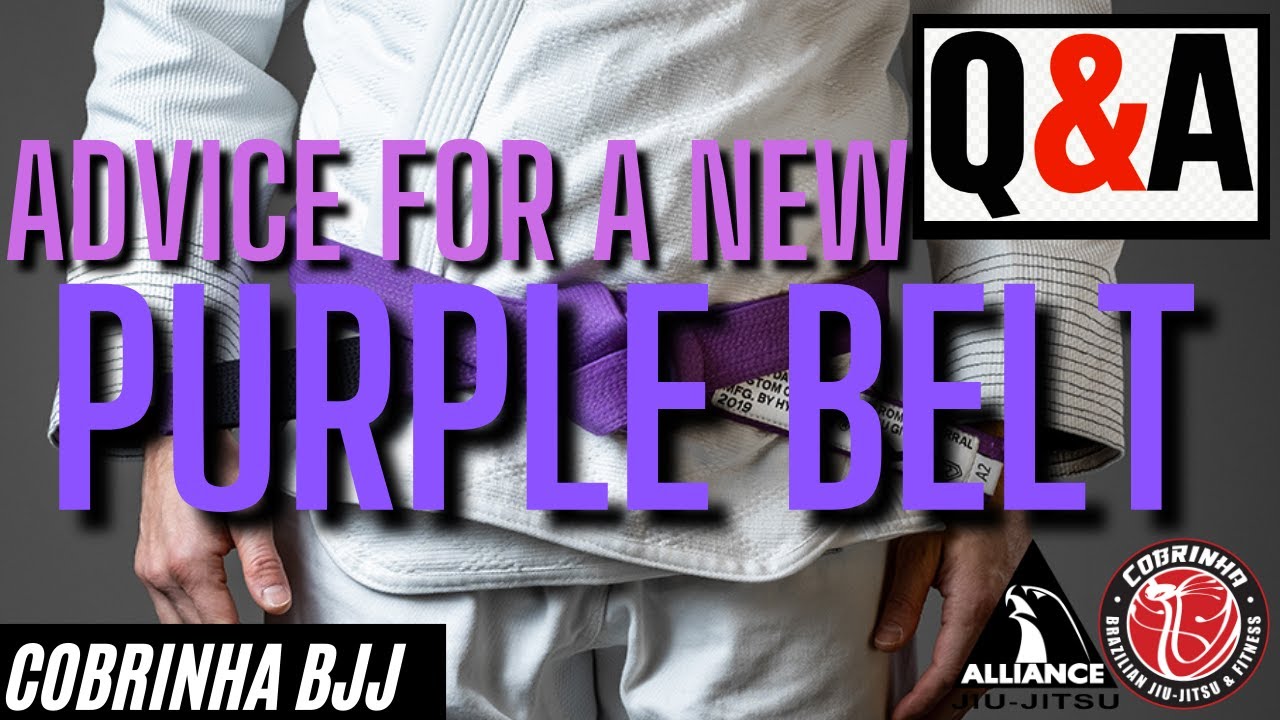 Advice for a new Purple belt - BJJ Q and A