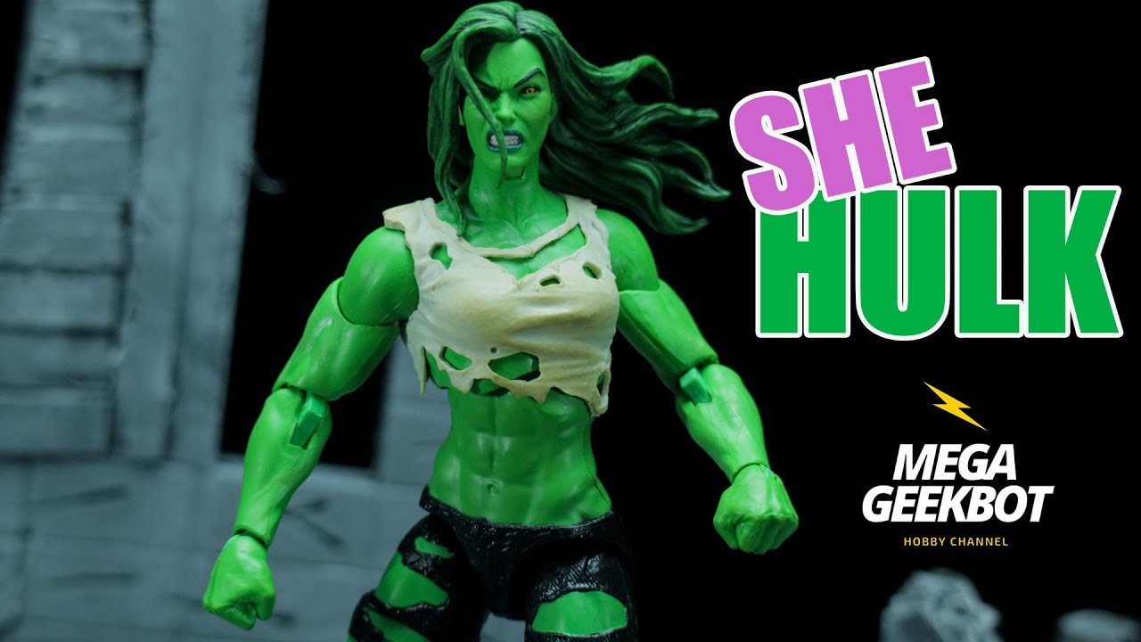 Marvel Legends She Hulk Comic Ver. 2021 Action Figure Unboxing