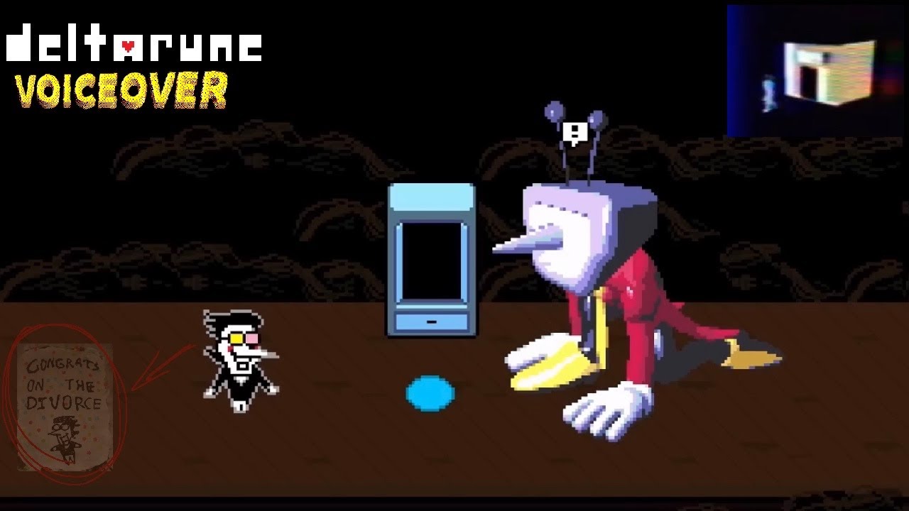 Tenna Meets Spamton DUBBED | Deltarune Chapter 3