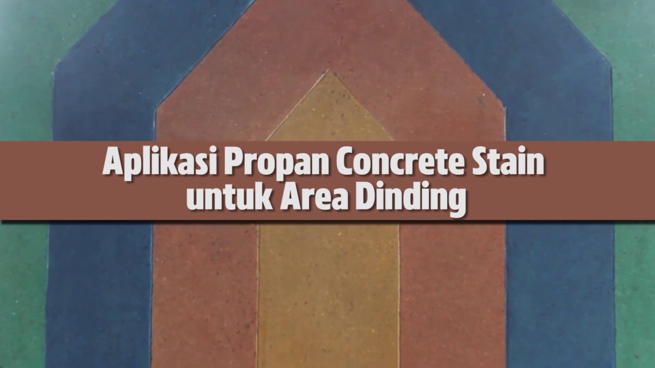 PROPAN CONCRETE STAIN MOTIF UNTUK DINDING
