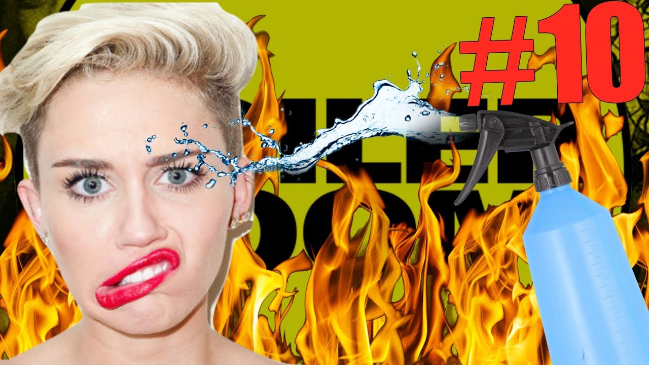 PEOPLE OF BOILER ROOM #10 - MILEY CYRUS, WATER SPRAY & CROWD ON FIRE