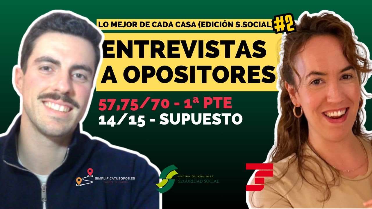 Así aprobó Administrativo de la Seguridad Social siendo ya funcionaria