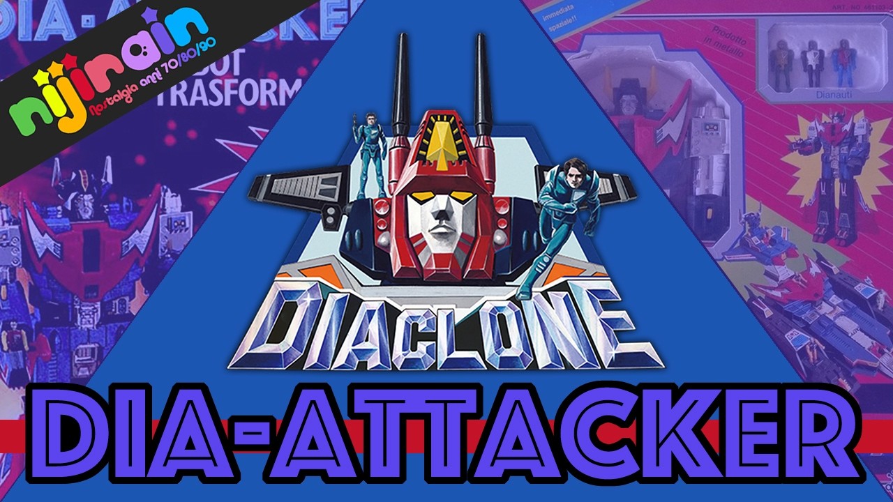 DIACLONE Dia-Attacker - Nijirain Giocattoli anni 70/80/90