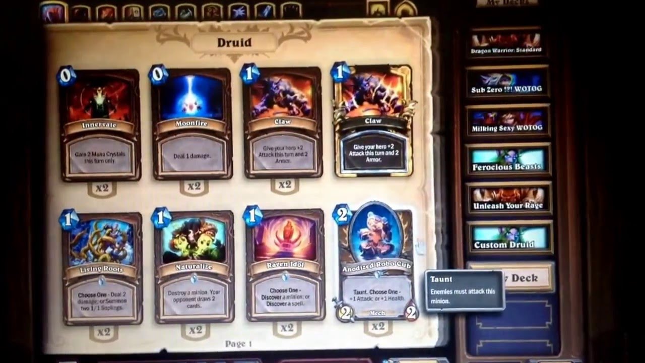 HearthStone Patch 4.2.0 Glitch