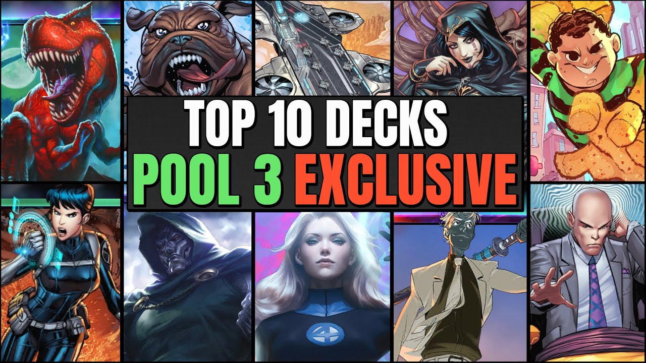 Marvel Snap's TOP 10 BEST POOL 3 EXCLUSIVE DECKS [March 2023]