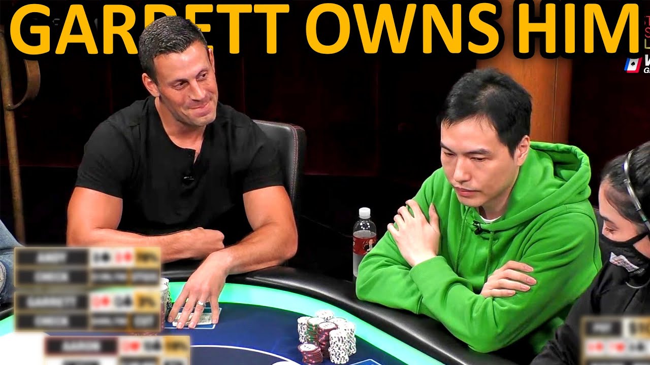 This Could Be The GREATEST EVER Garrett Adelstein Play on @HustlerCasinoLive