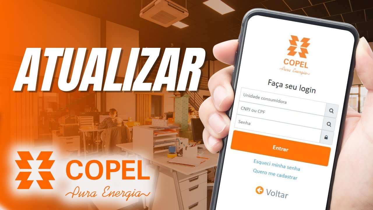Como atualizar o APP COPEL e dados da atualiza&ccedil;&atilde;o
