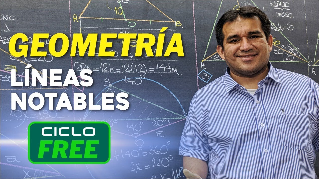 GEOMETRÍA - Líneas Notables en el triángulo [CICLO FREE]