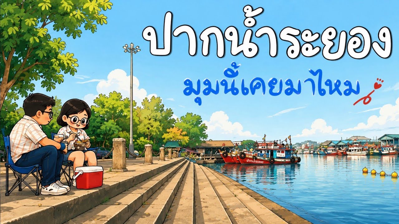 ระยอง Ep.2/2 | สวนสาธารณะแหลมเจริญ ปากน้ำระยอง หาดแหลมเจริญ | ตลาดกลางผลไม้ตะพง