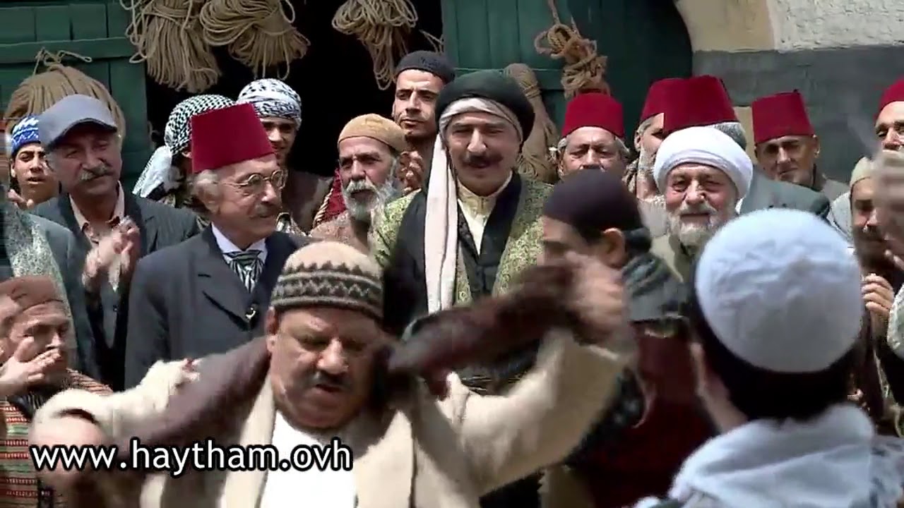 طوق البنات - عراضة و لعب بالسيوف على شرف زعيم الحارة أبو طالب ! هيثم جبر و رضوان عقيلي