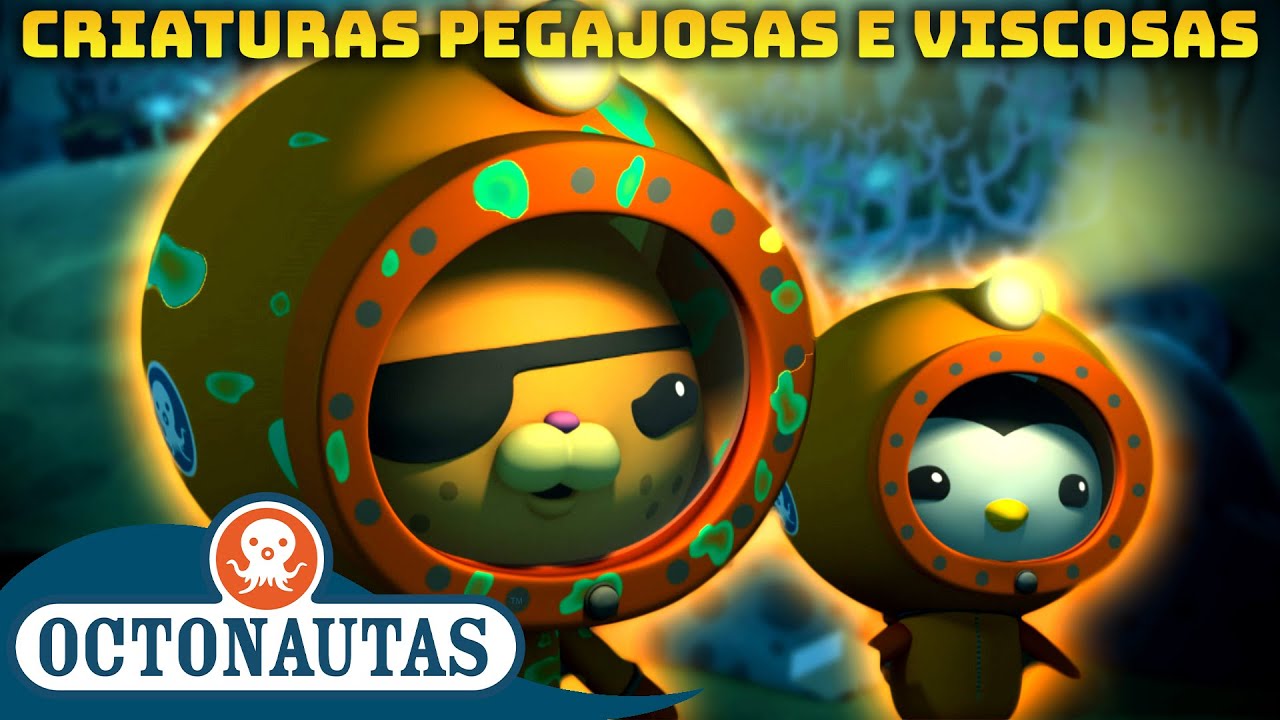 Octonautas - Criaturas Pegajosas e Viscosas 🦑 🟢 | Compilação | Episódios inteiros
