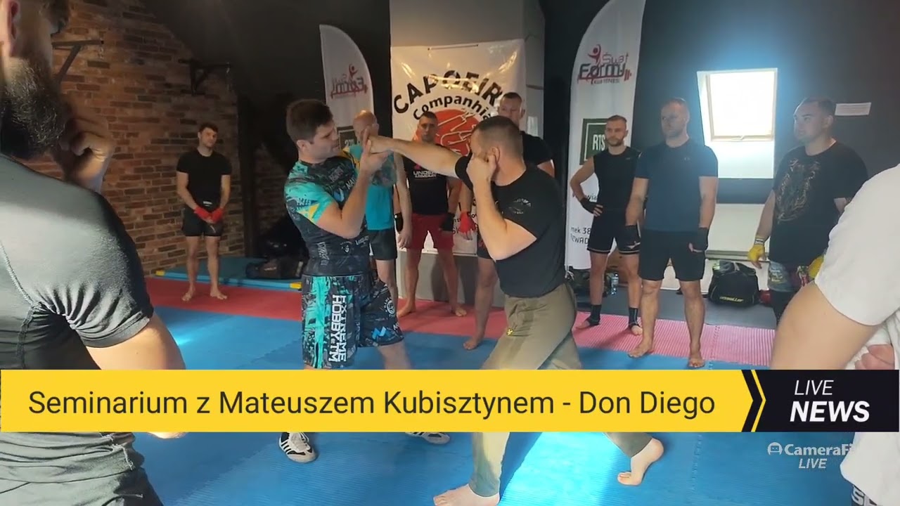Mateusz Kubiszyn - Don Diego prowadzi pokazowy trening