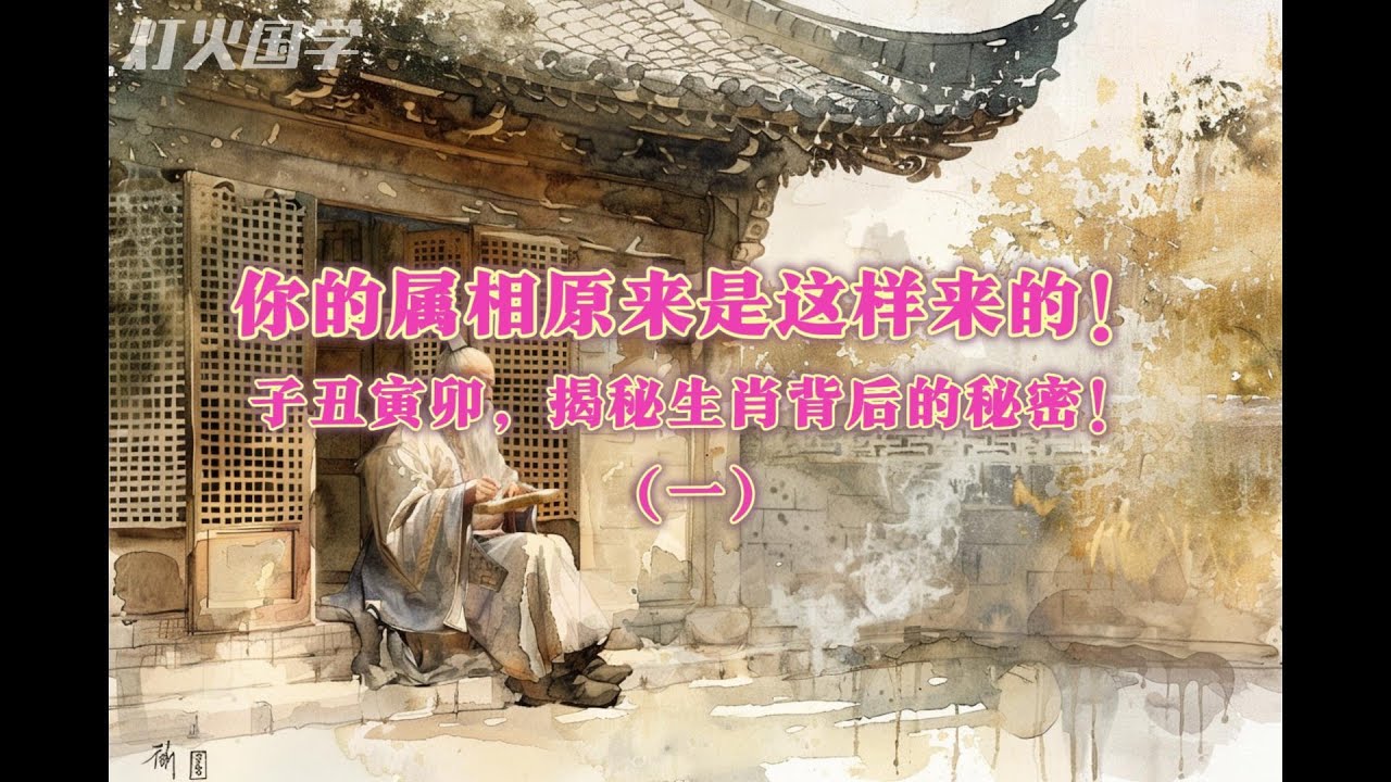 你的属相原来是这样来的！子丑寅卯，揭秘生肖背后的秘密！（一）