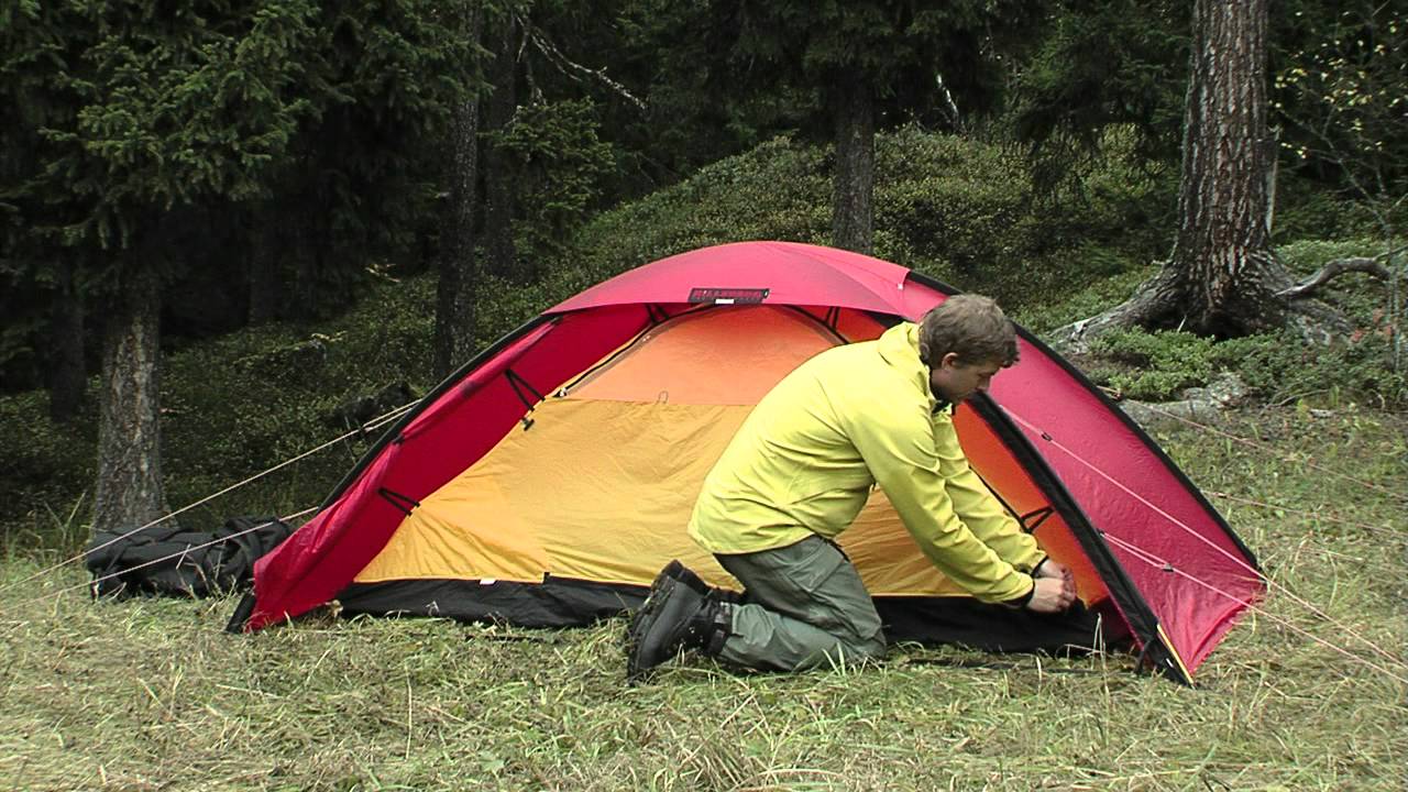 Hilleberg Unna - Pitching instruction