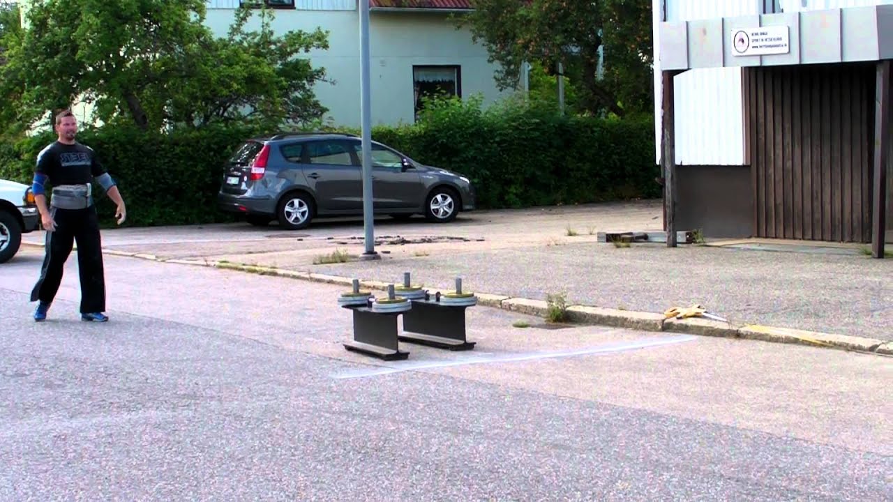 SSM kval Herrljunga 2011 -105kg John Pasanen Farmers walk 120kg