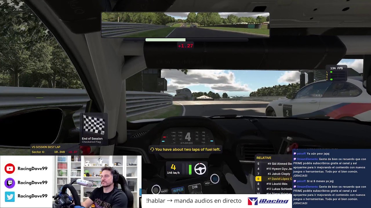 Mañana de iRacing. ¿Recuperaremos ya el iRating?