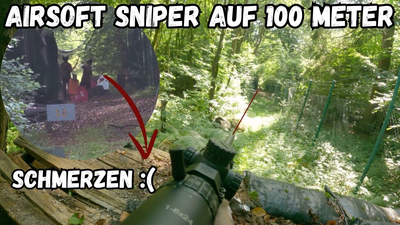 Wie weit schießt eine Airsoft Sniper out of the box? | Begadi BSR Schusstest
