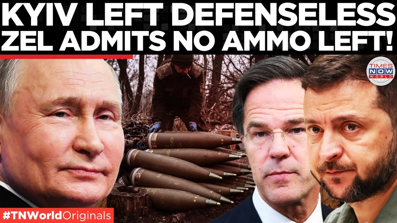 KYIV IN CHAOS: Zel Admits Ukrainian Air Defenses Left Empty as West Delays Missiles! | World News