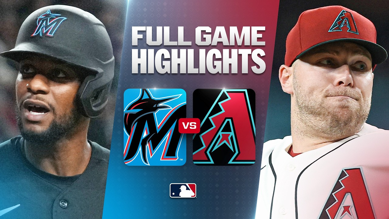 MARLINS vs. D-BACKS: Официальный обзор игры целиком (14 сентября) | Сезон MLB 2026