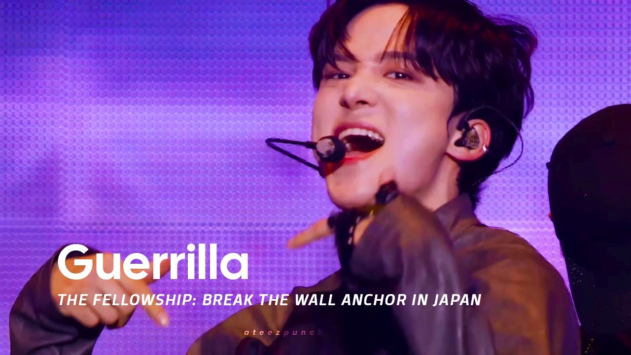 ATEEZ - Guerrilla | THE FELLOWSHIP: BREAK THE WALL ANCHOR IN JAPAN 4K