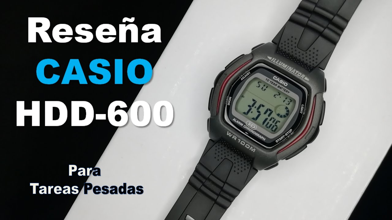 Небольшой доступный бак от Casio Watch HDD-600 | Обзор.