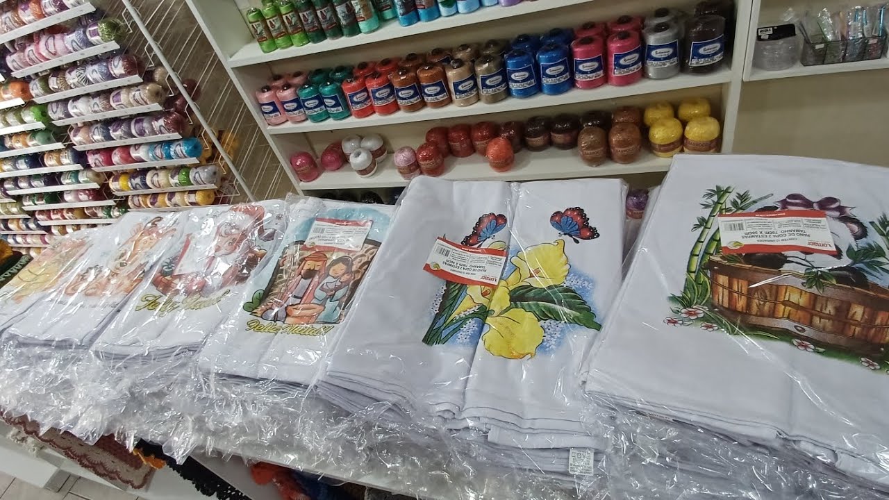 📢CHEGOU REPOSIÇÃO LOMAER PANOS DE NATAL 😊 @ivoneteartesvlogs 