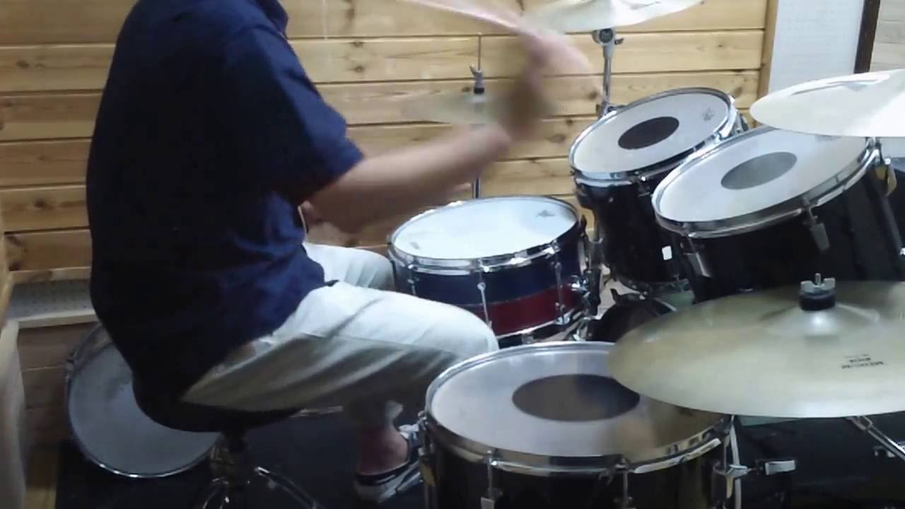 BOOWY　『B・BLUE』　Drum Cover