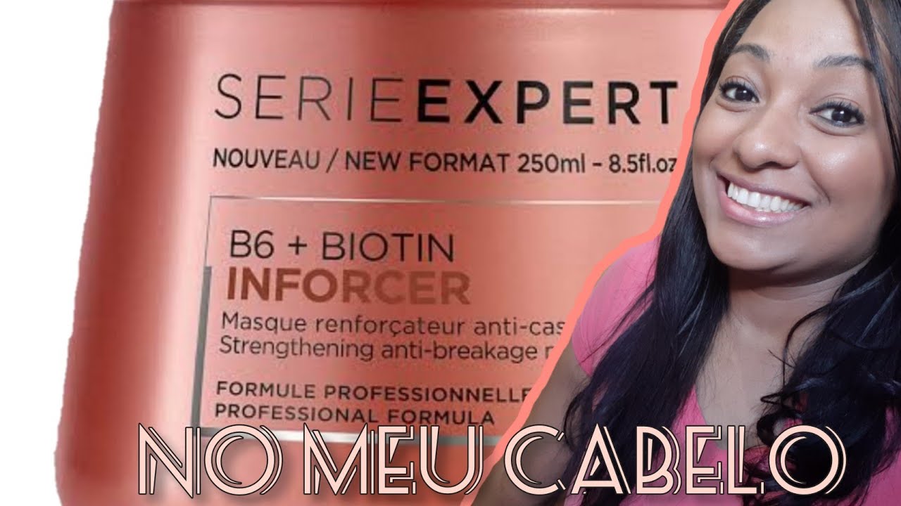 Loreal inforcer - Resultado em cabelo crespo com progressiva.